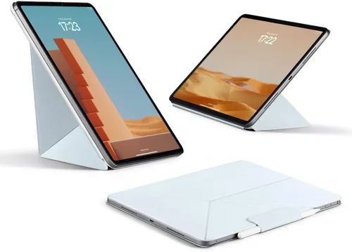 Vista 11 de PITAKA Funda para iPad Pro de 11 pulgadas, compatible con iPad Air M3/M2 de 11 pulgadas (4ª-7ª generación) y iPad Pro de 11 pulgadas Negro
