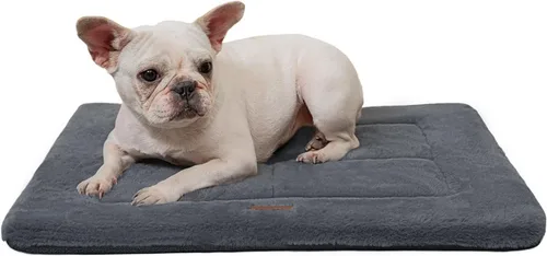 Vista 25 de Made4Pets Cojín Cama para Jaula de Perros Medianos y Grandes, Lavable y Reversible, Tapete Antideslizante para Perrera para un Sueño Acogedor, Cama