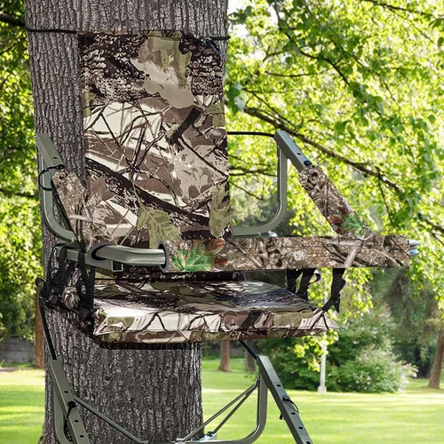 Vista 6 de GJL Almohadillas de repuesto para riel de tiro de árbol, impermeables, diseño de camuflaje y riel de tiro, cubiertas de riel de árbol para trípode