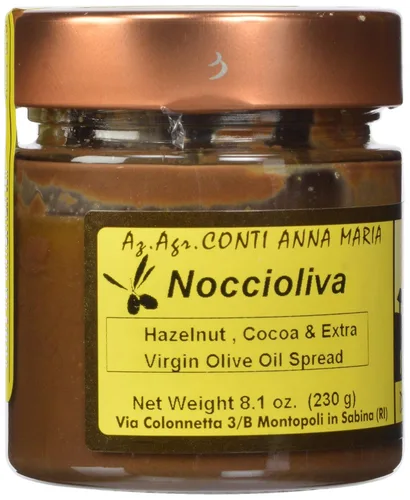 Vista 4 de Il Colle Del Gusto Crema suave de chocolate con avellana con aceite de oliva virgen extra, Noccioliva, 8.1 onzas