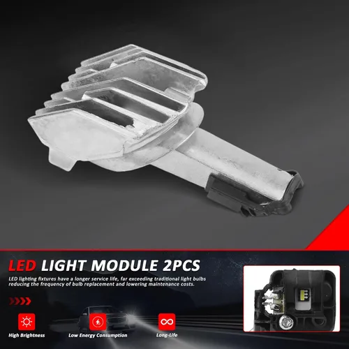 Vista 7 de Pack de 2 Módulo de Luz Diurna LED 63127262731 2010-2017 Para BMW Serie 5 F07 F10 F11 535i 550i 528i M5 xDrive Peat# 9DW177229001 V20730202 0896520