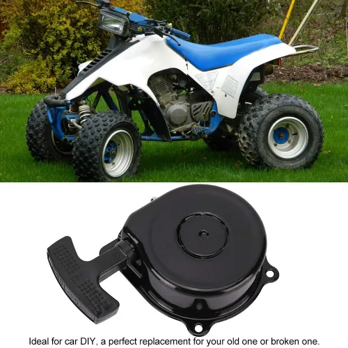 Vista 4 de Conjunto de arranque de tracción de rebobinado ATV para Quad Runner 1983-1987