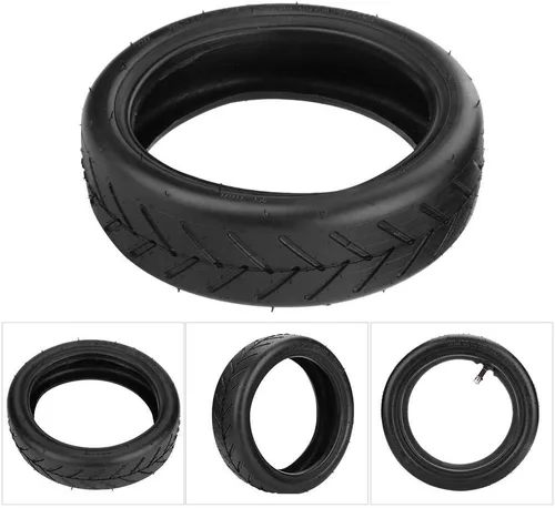 Vista 2 de Scooter Neumático Conjunto De Dos, Rueda Exterior E Interior Neumático De Goma Para Xiaomi Scooter Eléctrico Skateboard 8 1/2 X 2 Neumático Exterior