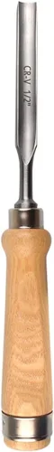 Vista 9 de ATOPLEE Juego de cinceles de madera para carpintería, 4 piezas Herramienta profesional de tallado de madera Herramienta de carpintero CR-V de acero
