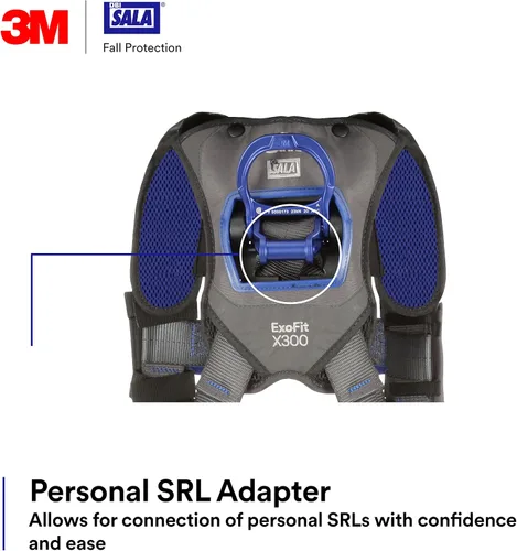 Vista 6 de 3M DBI-SALA ExoFit X300 Comfort Chaleco Escalada Arnés Protección Caída