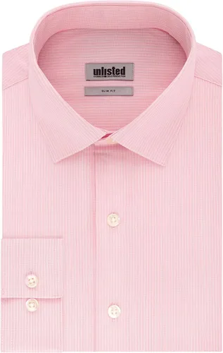 Vista 10 de Kenneth Cole - Camisa de vestir para hombre, corte ajustado, cuadros y rayas (estampadas)