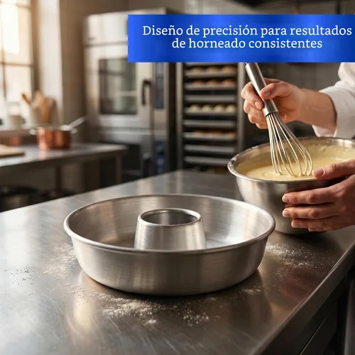 Vista 9 de Molde de aluminio para tartas (11.2 pulgadas) – Molde para Chocoflan y Pasteles