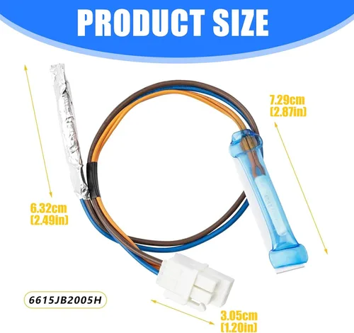 Vista 6 de 6615JB2005H Refrigerator Defrost Thermostat Refrigerator Defrost Control Part Enhanced Durability Temperature Sensors