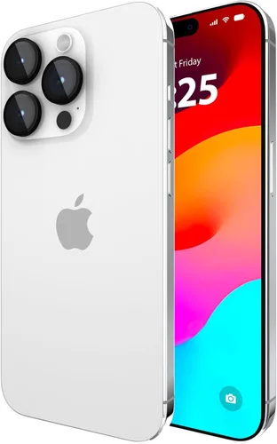 Vista 8 de Case-Mate Protector de lente de cámara con anillos de aluminio negro para iPhone 15 Pro Max/iPhone 15 Pro - Doble vidrio templado - Tecnología