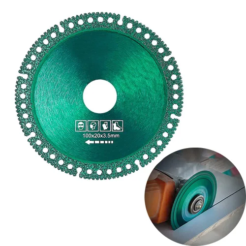 Vista 6 de 5 piezas de discos indestructibles para amoladora, Disco indestructible 2.0 - Corte todo en segundos, hoja de sierra de corte multifuncional 5pzas