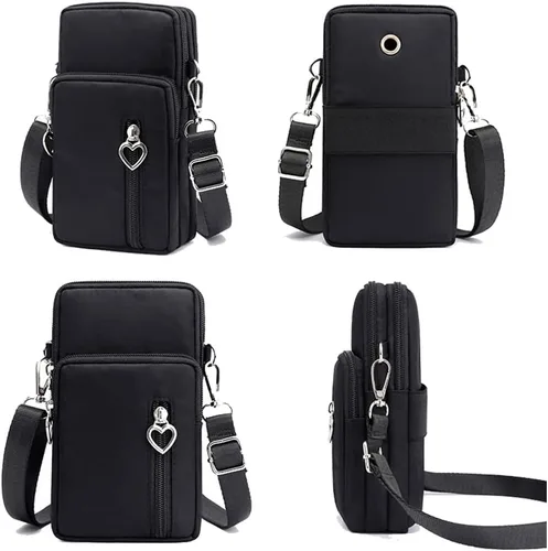 Vista 2 de Bolso cruzado para teléfono celular, brazalete para Samsung Galaxy Note 20 S23 S22 S21 S20 Ultra Plus Fe A13 A14 iPhone 15 14 Pro Max