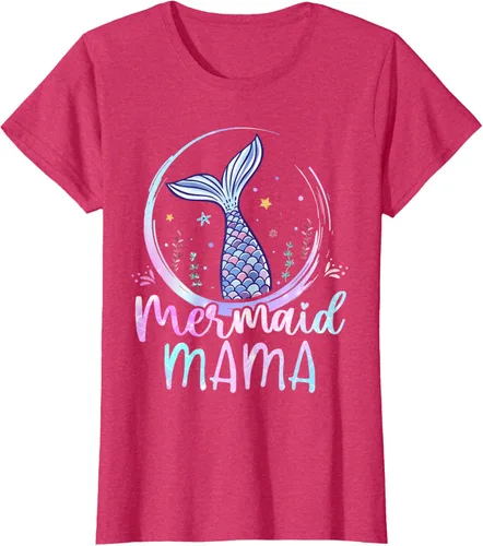 Vista 11 de Camiseta de sirena para mujer, diseño de cola de sirena para cumpleaños, playa, cola de sirena, Negro