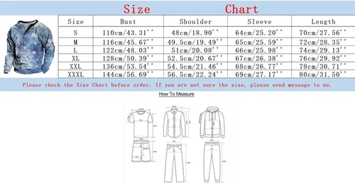 Vista 2 de Men's Ugly Christmas Sweatshirts Funny Henley Tops Long Sleeve Casual Lightweight Button Up V Neck Sweatshirts Pullover