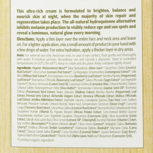 Vista 3 de Eminence Bright Skin Crema Correctora para Unisex - 2 oz Crema