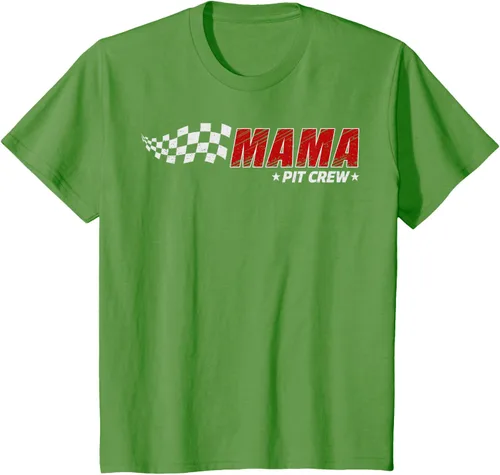 Vista 57 de Mama Pit Crew Race Car Birthday Family Matching Pit Crew Camiseta