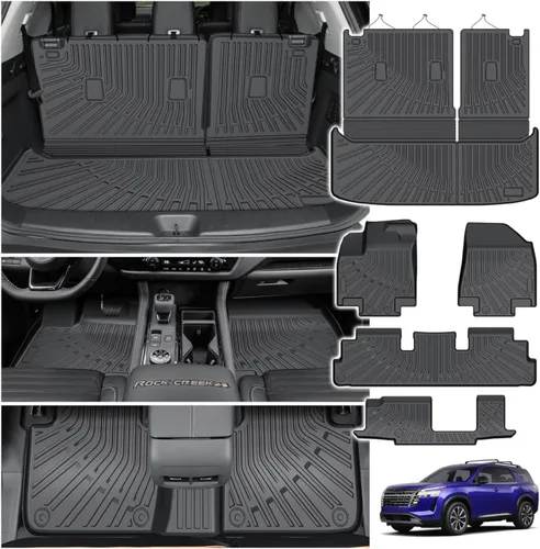 Vista 12 de Powerty Alfombrillas para Jeep Grand Cherokee L 2021-2025 (solo reposabrazos central de 6 plazas sin segunda fila), accesorios de revestimiento