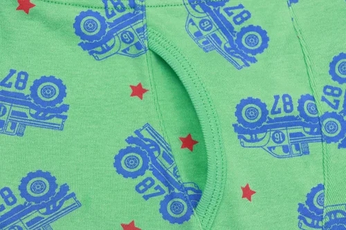 Vista 6 de Boboking - Calzoncillos tipo bóxer de dinosaurios, camiones, tiburones, para niños pequeños
