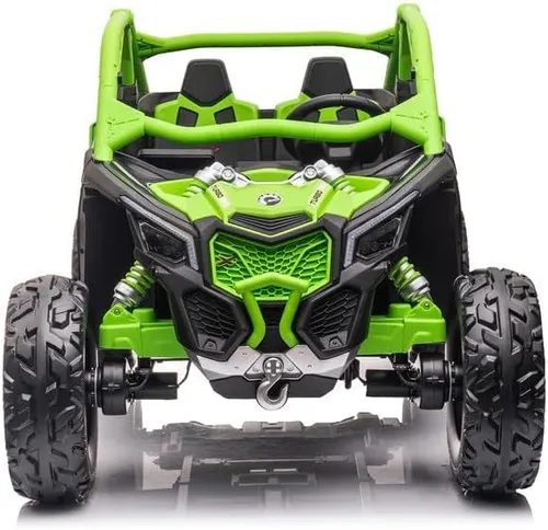 Vista 2 de Can-Am Maverick X3 - Buggy para niños con licencia de 24 V, color verde