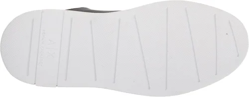 Vista 4 de AX ARMANI EXCHANGE Zapatillas de cuero con suela gruesa para hombre