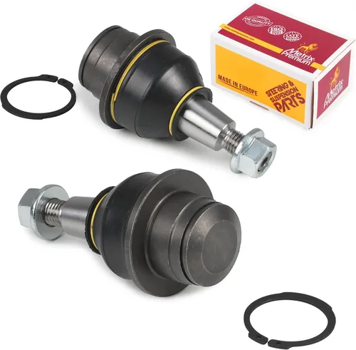 Vista 140 de Metrix - 2 juntas de rótula superior delantera K3134T para Dodge Ram 1500 4WD 94-01, Ram 2500 4WD 94-99, Jeep Cherokee 84-01, Wrangler 97-17