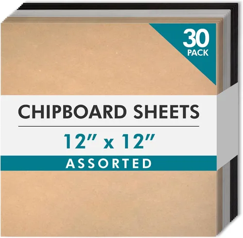 Vista 9 de Grafix de peso medio, láminas de madera prensada de 12 x 12 pulgadas, paquete de 25 unidades de color blanco., Natural, 4" x 6
