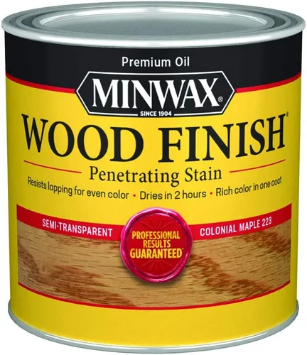 Vista 92 de Minwax 700494444 Acabado de madera, Miel, 1 cuarto de galón