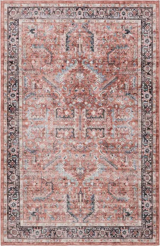 Vista 251 de GLN Rugs Traditional Collection - Alfombra de felpilla lavable a máquina, tradicional lavable, antideslizante, alfombra de felpilla de pelo corto