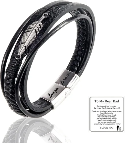 Vista 46 de Pulsera de cuero para hombre (mahua/matikou/yuanquan/8 Infinity)