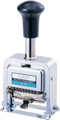 Vista 7 de Lion Pro-Line - Numeradora automática de servicio pesado, 5 ruedas, romana (D-52)