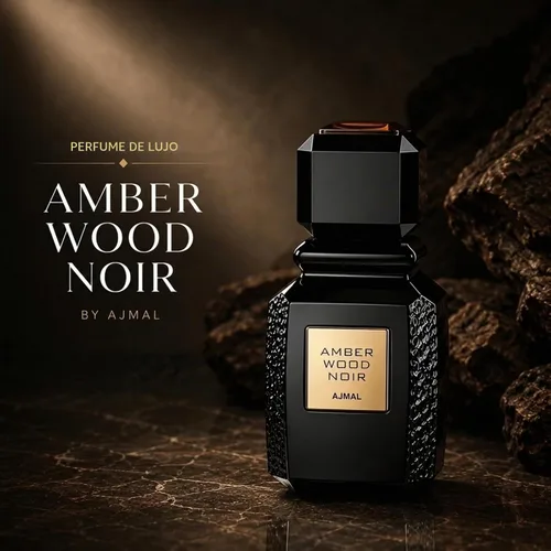 Vista 3 de Ajmal Amber Wood Noir EDP Unisex, 3.4 fl oz / 3.4 fl oz