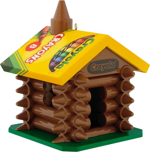 Vista 9 de Hallmark Keepsake Adorno de Navidad 2025, hada de orquídea Crayola, regalos para niños