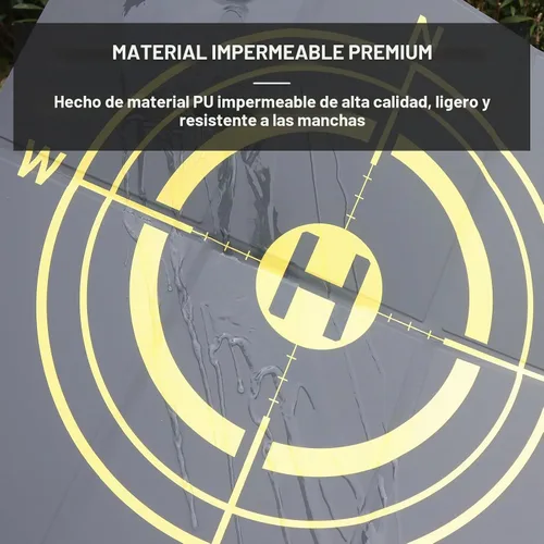 Vista 5 de CQT Almohadilla de aterrizaje para dron, universal, impermeable, portátil, plegable, portátil, plegable, para DJI Avata 360 Mavic 3 4 Pro/Mini 2