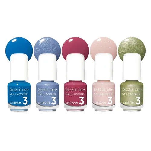 Vista 24 de Mini Flight Dazzle Dry – Afterparty – 5 mini lacas Juego de esmaltes de uñas de 5 piezas · Secado rápido · Larga duración · Manicuras no tóxicas