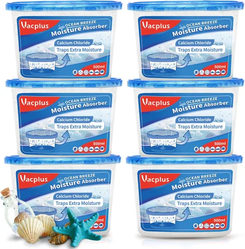 Vista 14 de Vacplus Absorbedor de humedad, 10.5 onzas, fuerte absorción, carbón
