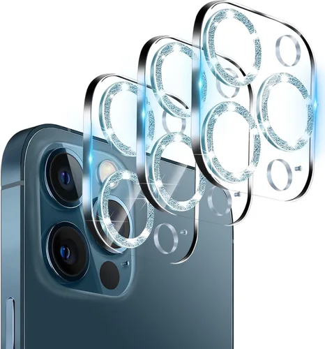 Vista 7 de Dengduoduo Paquete de 3 protectores de lente de cámara para iPhone 11 Pro de 5.8 pulgadas y iPhone 11 Pro Max de 6.5 pulgadas, vidrio templado