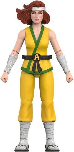 Vista 7 de Super7 ULTIMATES! Teenage Mutant Ninja Turtles Karai - Figura de acción TMNT de 7 pulgadas con accesorios, coleccionables clásicos de dibujos