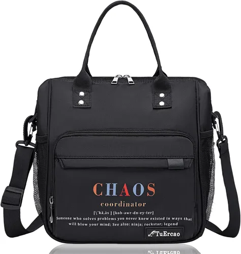 Vista 13 de TuErCao - Bolsa de almuerzo pequeña, ligera y aislada para mujer; para trabajo, portátil, suave enfriador para pícnic, viajes, viajes por carretera