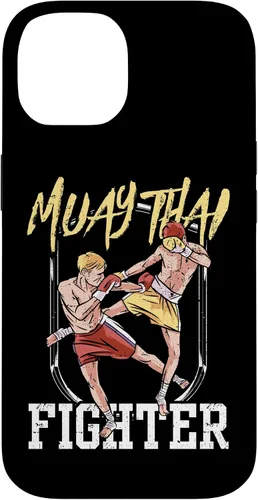 Vista 4 de iPhone 16 Muay Thai Fighter Martial Arts Hobby Boxing Case