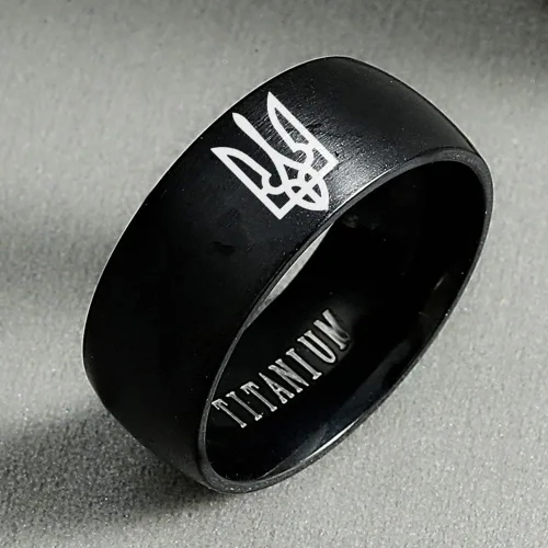 Vista 2 de Supra Diamanto 6 anillos de acero inoxidable para hombres, tótem pulido grabado, anillo de tungsteno tamaño 8-0.394-0.315in, joyería de moda