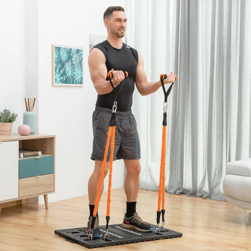 Vista 5 de Sistema de Entrenamiento Integral Portátil con Guía de Ejercicios Gympak Max InnovaGoods