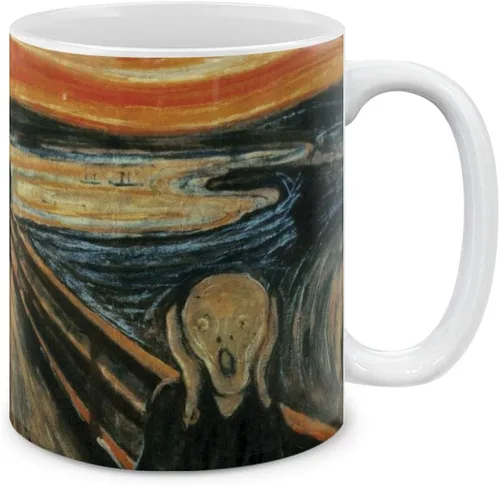 Vista 19 de MUGBREW Classic Art - Taza de café de cerámica de almendra Vincent Van Gogh, 11 onzas