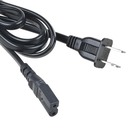 Vista 3 de Cable de alimentación de corriente alterna de 5 pies compatible con Venturer Modelo K9090 portátil CDG/CD Karaoke Sing A Sing A Song Machine System