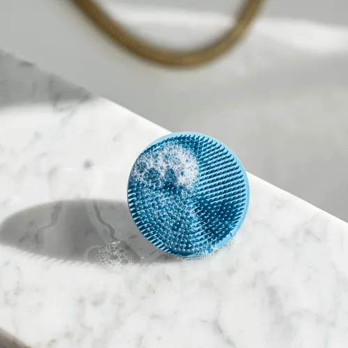Vista 7 de Boie USA Limpiador facial - Herramienta facial de mano, cepillo facial exfoliante de limpieza profunda. Combate el acné con cerdas suaves, similares