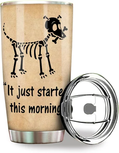 Vista 9 de Vaso de recepcionista veterinario de acero inoxidable de 20 onzas, hermoso regalo de recepcionista veterinario de flores para cumpleaños, regalos