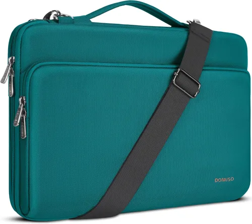 Vista 3 de DOMISO 360 Funda protectora para laptop MacBook Air M5 de 15 pulgadas Turquesa