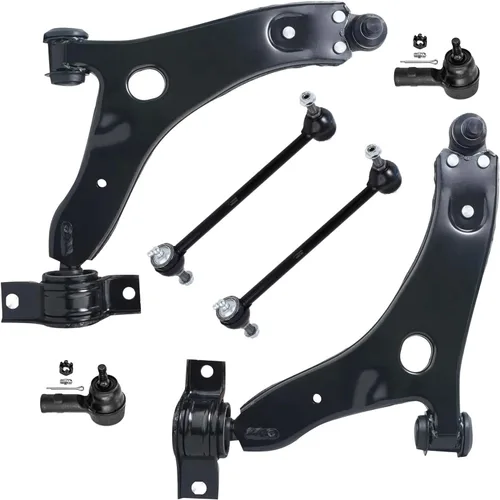 Vista 110 de Detroit Axle - Kit de brazos de control delantero para Chevy Silverado 1500 GMC Sierra 1500 GMC Sierra 1500 Avalanche Yukon Tahoe Escalade ESV EXT