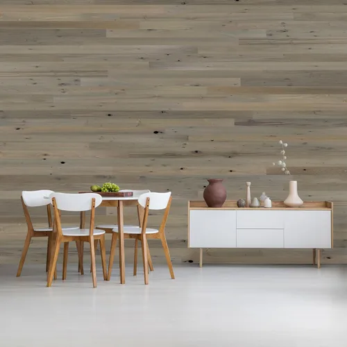 Vista 11 de Timberchic Paneles de Pared de Madera Recuperada – Tablones de Despegar y Pegar para Paredes de Acento – Paquete de Muestra de Decoración Rústica
