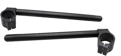 Vista 3 de PROCNC 30mm 7/8" Manillar de aluminio para motocicleta CNC, tubo de horquilla regular con clip, reemplazable, apto para bicicleta universal, Cafe