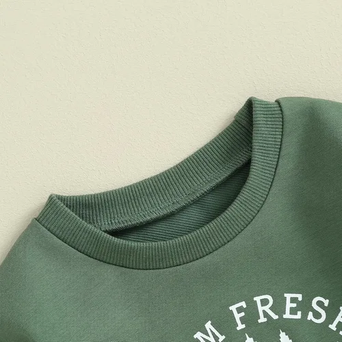 Vista 11 de Ropa de Halloween para bebé, sudadera de manga larga con diseño de calabaza, conjunto de pantalones de fiesta de Halloween para otoño e invierno