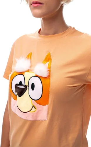 Vista 4 de ComfyCamper Blue Orange Dog Shirt Costume - Kids Dad Mom Mens Womens Boys Girls Family Halloween Cosplay
